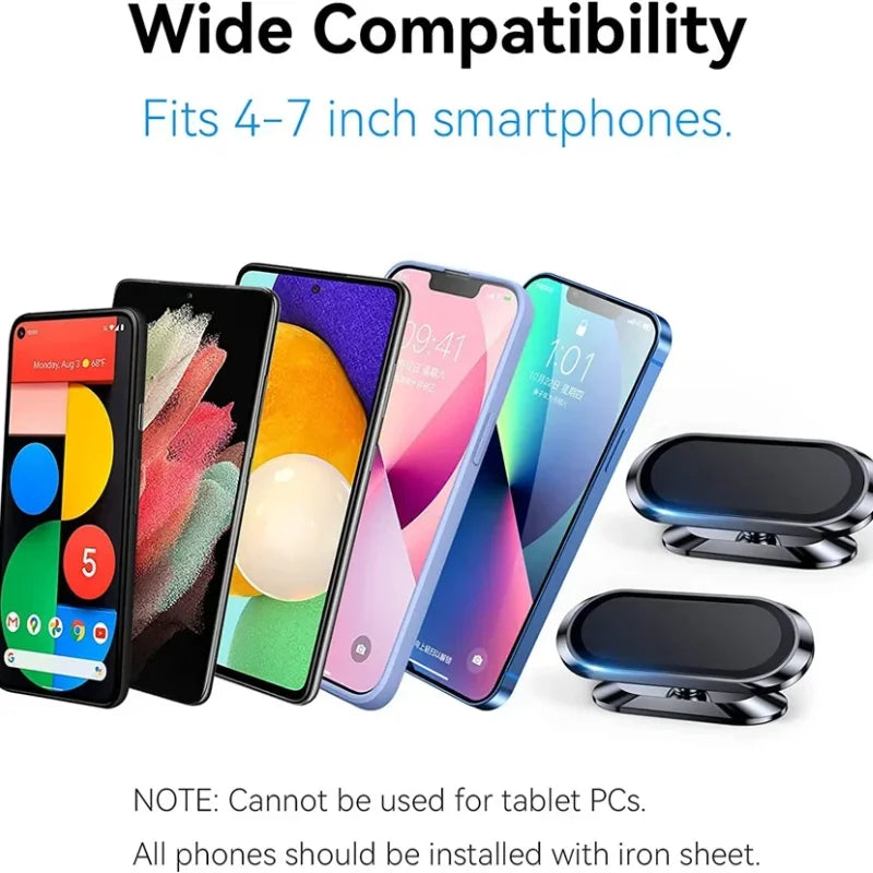 🚗 Magnetic Car Phone Holder – 360° Universal Mount